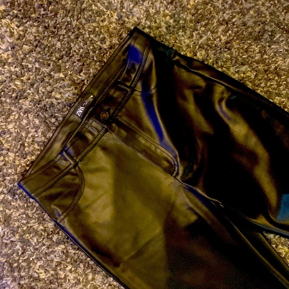 Zara leather pants - Picture 2 of 7